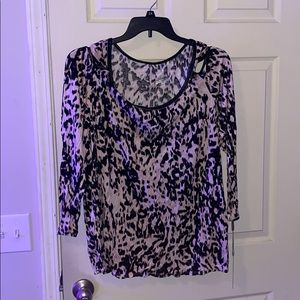 J-Lo Open Shoulder Top